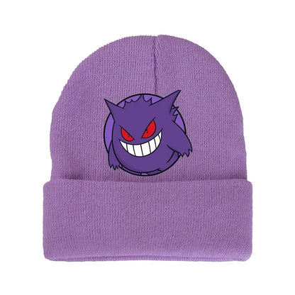 Colorful children's winter Pikachu and Pokemon hats