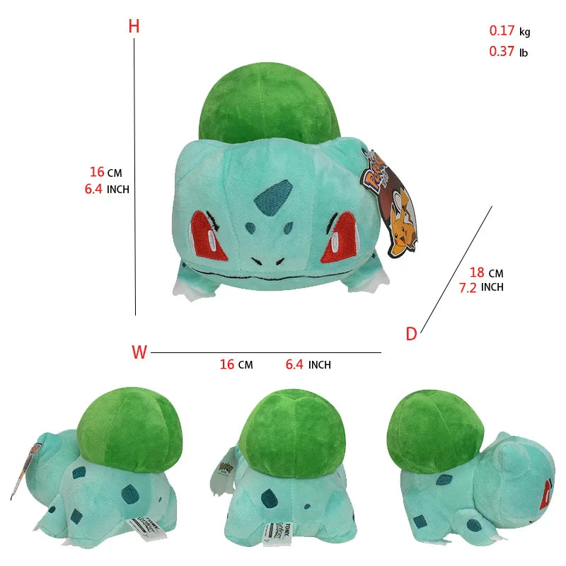 Bulbasaur and Evolutions Pokemon Plush Toys
