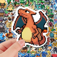 Cool Pokemon stickers in pixel look (10, 30, 50 or 110 pcs.)