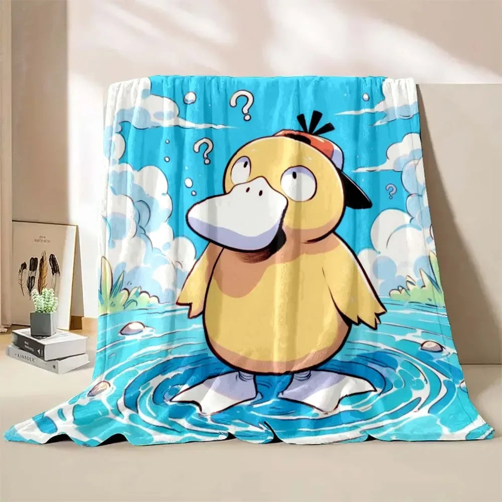 다양한 Enton 디자인의 푹신한 Enton Psyduck 담요