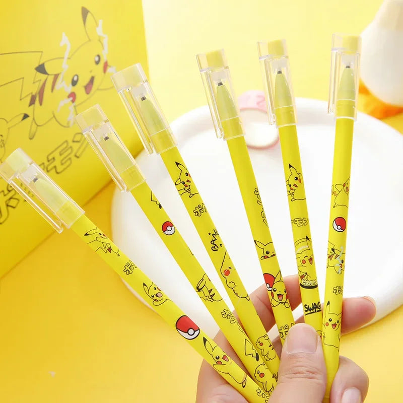 12 pcs Pokemon Pikachu pen 0,5mm black