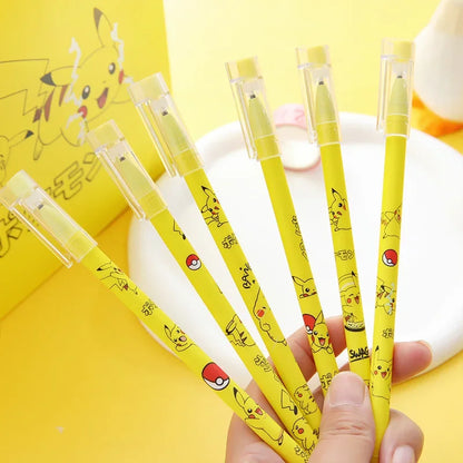 12 pcs Pokemon Pikachu pen 0,5mm black