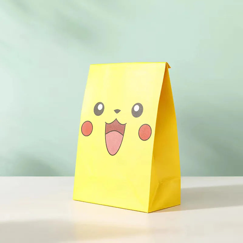 10 pcs. Gift bags in Pokemon look (various designs, approx. 8cm)