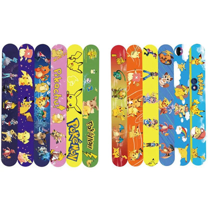 3, 6 or 12 pcs. Pokemon bracelets for children