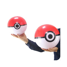 Inflatable Pokeball beach ball (approx. 30-40cm)