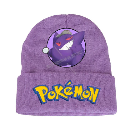 Colorful Pokemon winter hats for children or adults