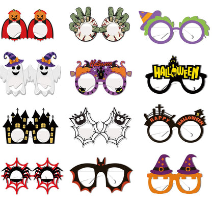Partyboo Halloween Party Paper Glasses – Set of 6/12
