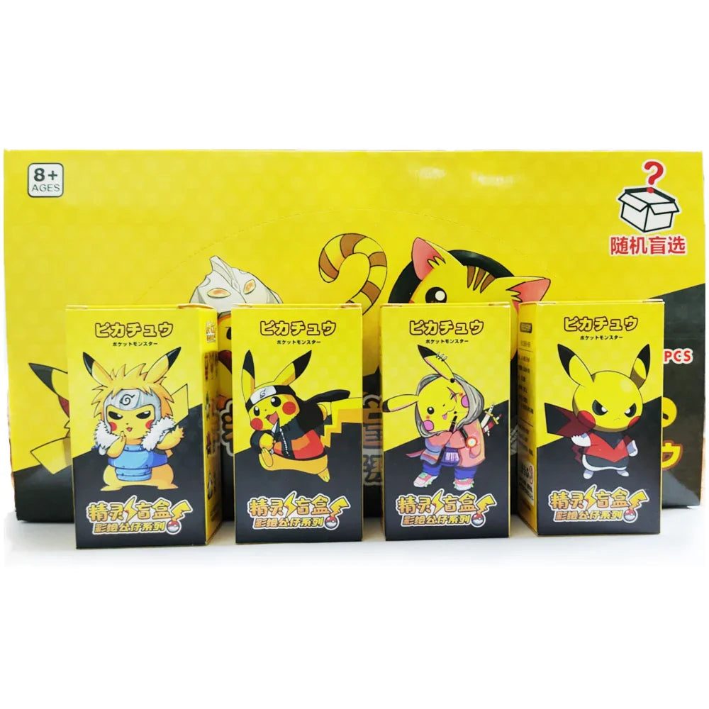 24 pcs Pokemon keychain in gift box