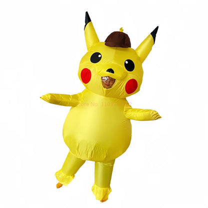 Inflatable Pikachu Costume Cosplay Carnival Cosplay