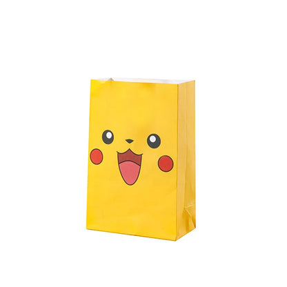 10 pcs. Gift bags in Pokemon look (various designs, approx. 8cm)