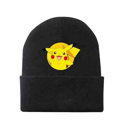 Colorful children's winter Pikachu and Pokemon hats