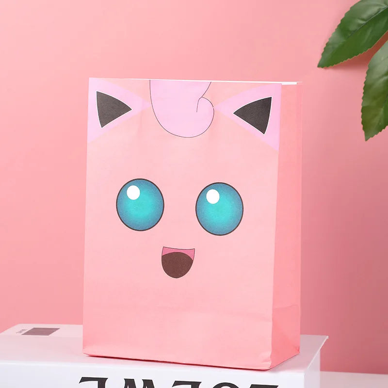 10 pcs. Gift bags in Pokemon look (various designs, approx. 8cm)