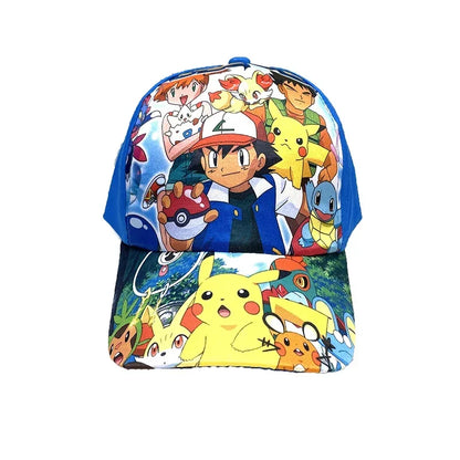 Colorful baseball kids with Pikachu motifs for children