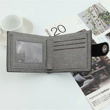 Canvas wallet with Pokemon motifs