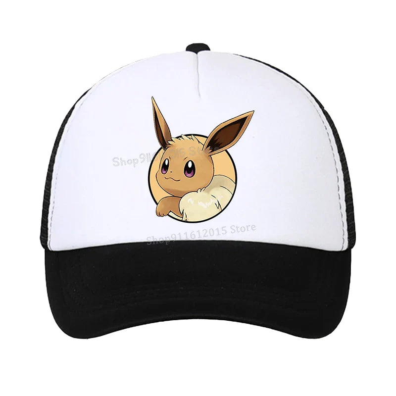 Eevee Baseball Caps for Kids or Adults
