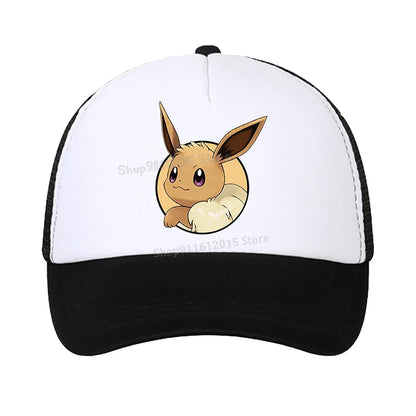 Eevee Baseball Caps for Kids or Adults