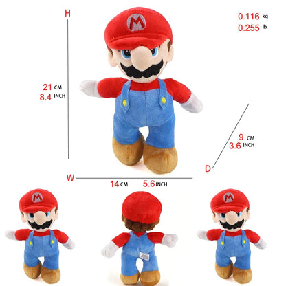 Bowser Luigi Mario Plush Figures - many designs