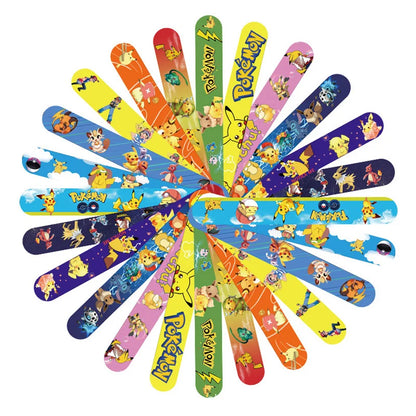 3, 6 or 12 pcs. Pokemon bracelets for children