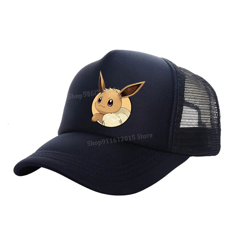 Eevee Baseball Caps for Kids or Adults