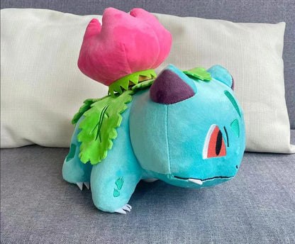 Bulbasaur Bulbasaur, Bisaflor Venusaur or Bisaknosp Ivysaur Pokemon cuddly toys (approx. 25cm to 30cm)