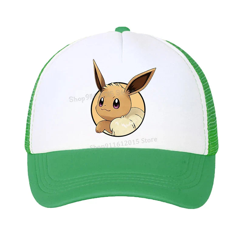 Eevee Baseball Caps for Kids or Adults