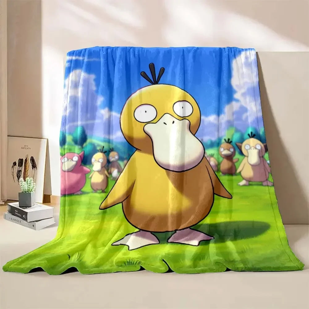 다양한 Enton 디자인의 푹신한 Enton Psyduck 담요