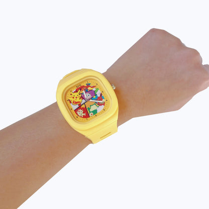 Colorful Pokemon children's watches in different colors