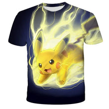 Colorful Pokemon T-shirts for summer
