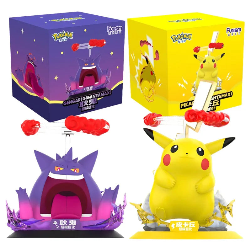 Dynamax Pikachu or Gengar Pokemon figure