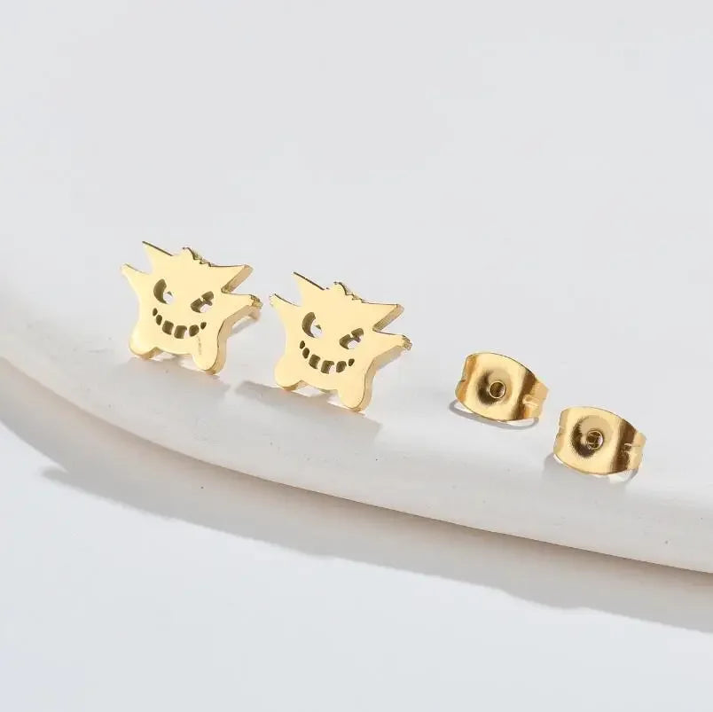 Gengar stud earrings