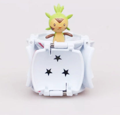 20 pcs. Large (approx. 7cm) Pop n throw Pokeballs with figures toys