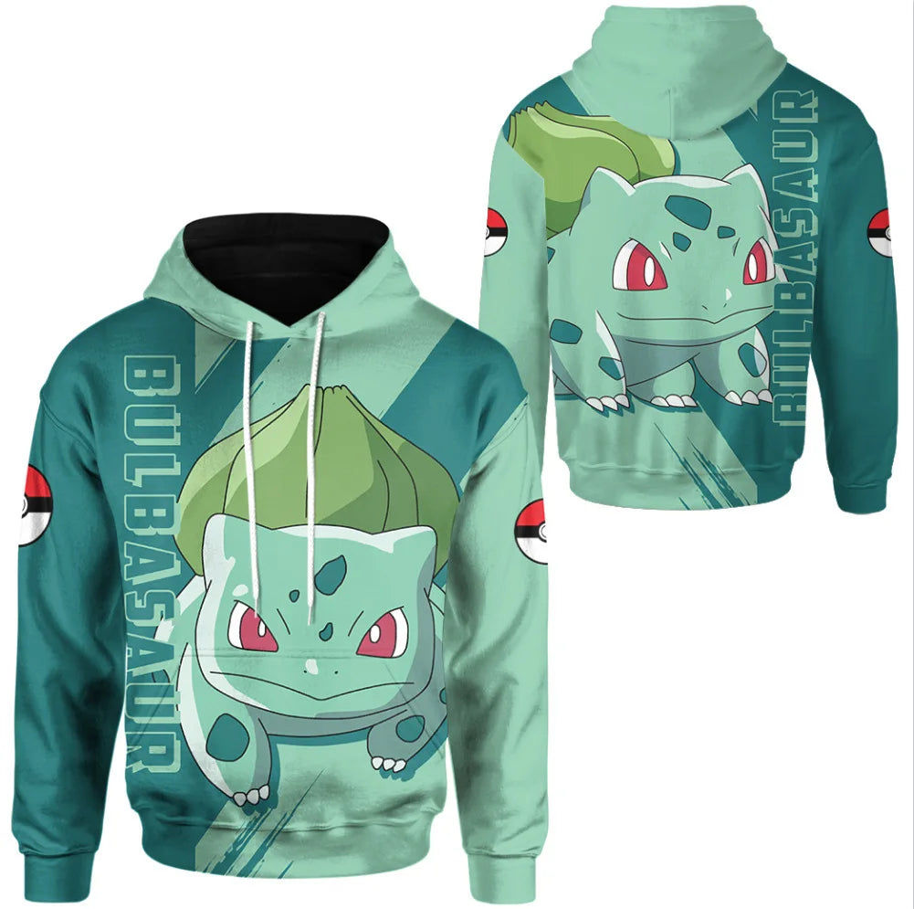Gengar, Mewtwo, Bulbasaur or Greninja Hoodie