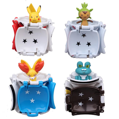 20 pcs. Large (approx. 7cm) Pop n throw Pokeballs with figures toys