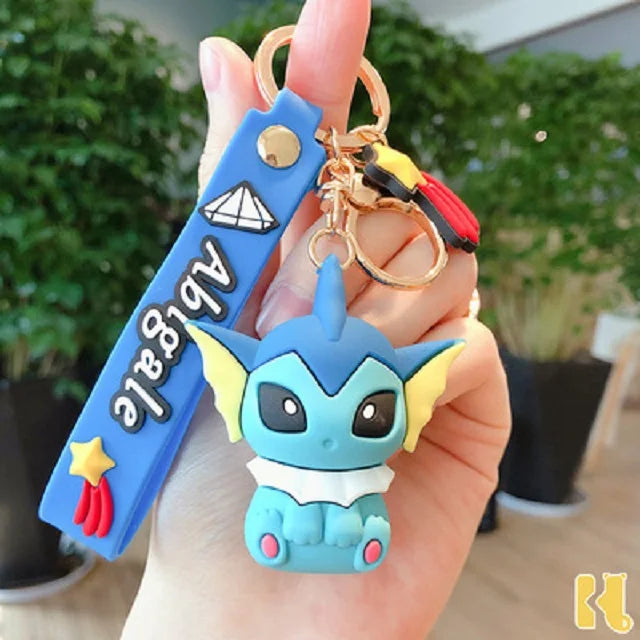 Eevee Evolutions Keychains Pendant Keyring