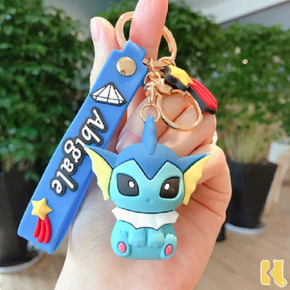 Eevee Evolutions Keychains Pendant Keyring