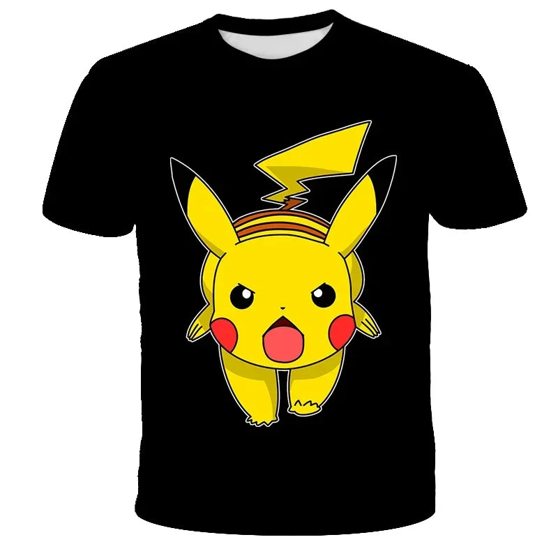 Colorful Pokemon T-shirts for summer