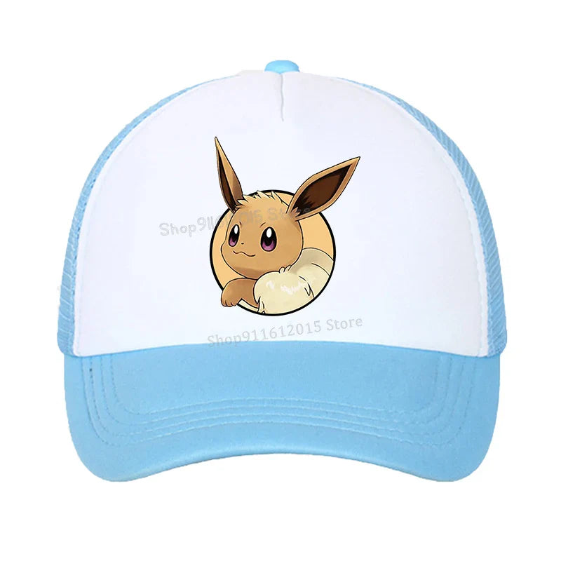 Eevee Baseball Caps for Kids or Adults