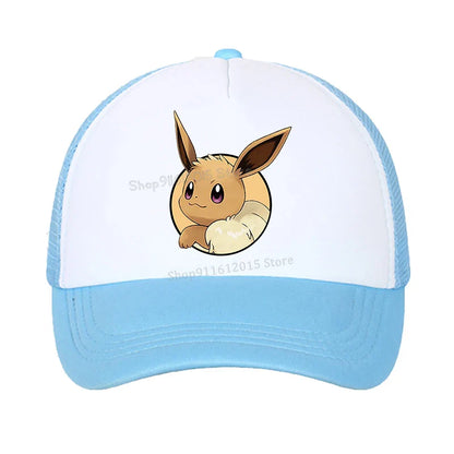 Eevee Baseball Caps for Kids or Adults