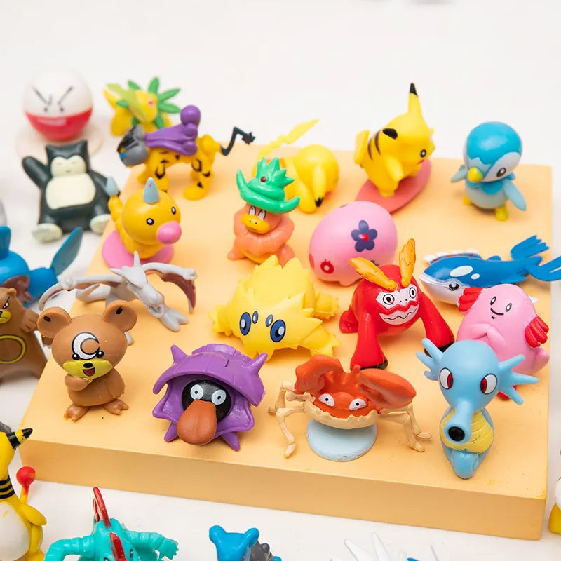 20 large (approx. 4-6cm) Pokemon figures in a gift box