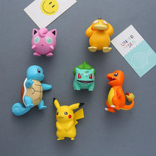 Set of 6 Pokemon fridge magnets