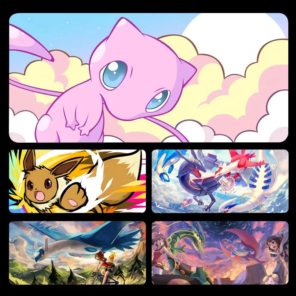 Anime Pokemon Large Gaming Mouse Pad in Various Designs