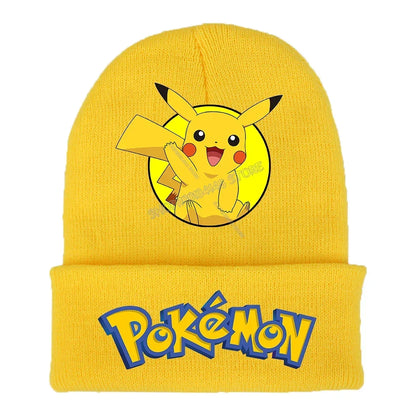 Colorful Pokemon winter hats for children or adults