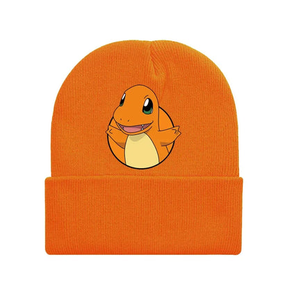 Colorful children's winter Pikachu and Pokemon hats