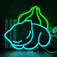 Bulbasaur or Nebula Gastly Neon Wall Light