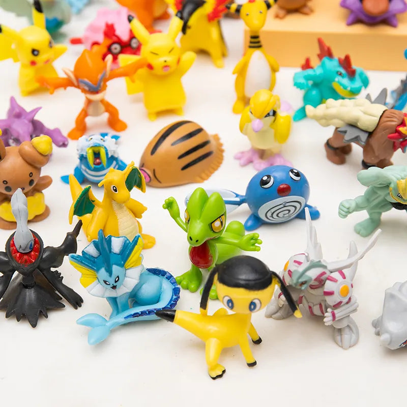 20 large (approx. 4-6cm) Pokemon figures in a gift box