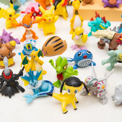 20 large (approx. 4-6cm) Pokemon figures in a gift box