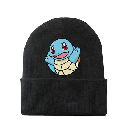 Colorful children's winter Pikachu and Pokemon hats