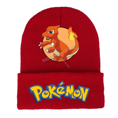 Colorful Pokemon winter hats for children or adults
