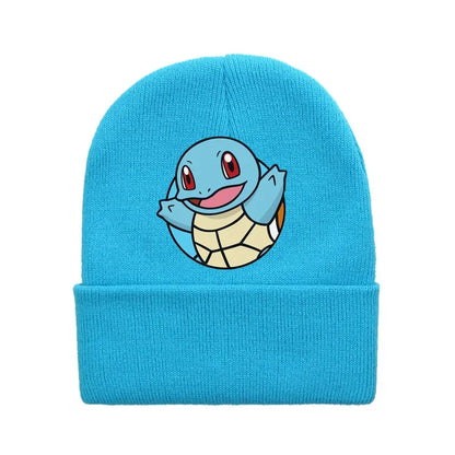 Colorful children's winter Pikachu and Pokemon hats