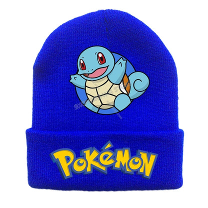 Colorful Pokemon winter hats for children or adults